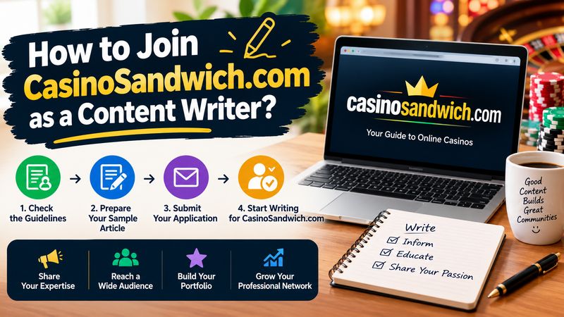 Join CasinoSandwich.com as a Content Writer